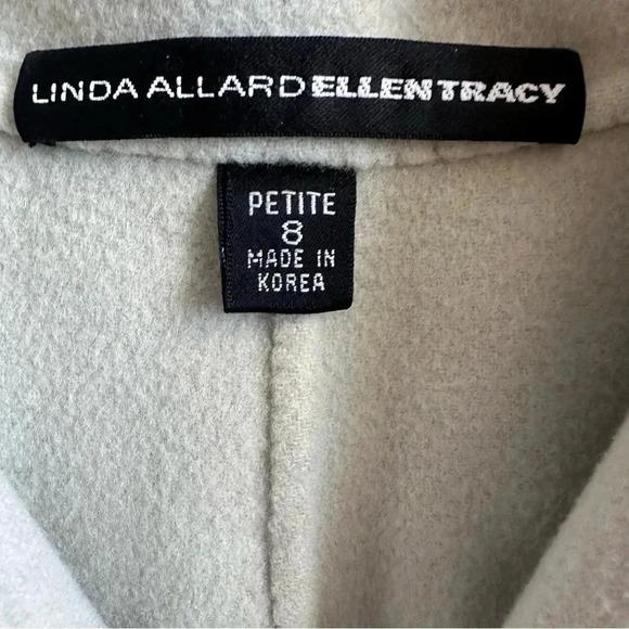 Linda Allard Ellen Tracy Wool Waterfall Style Jacket, Size 8P - Picture 7 of 8